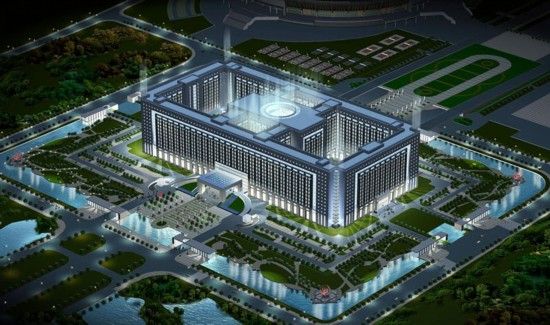 濟(jì)南政府大樓造價(jià)40億 規(guī)模僅次五角大樓