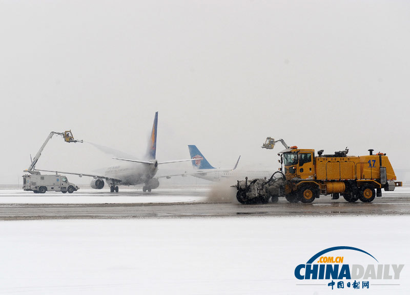 “大寒”迎來降雪 首都機場全力保障