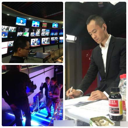 眾主播堅守崗位直播雅安災(zāi)情 邱啟明聲音嘶啞