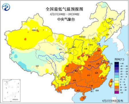 冷空氣將影響中東部地區(qū) 江南江漢有較強降雨
