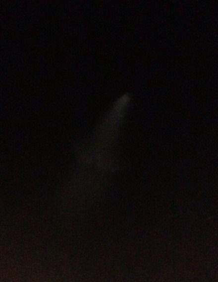 我國多地出現(xiàn)UFO 網友分析疑是反導試驗（圖）
