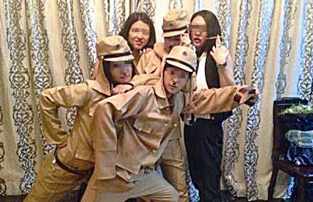 女孩慶生扮演侵華日軍 網友痛批“節(jié)操呢”(圖)