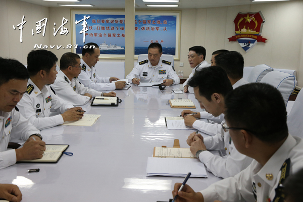 中俄聯(lián)演進入實兵演習階段 兩軍戰(zhàn)艦整裝待發(fā)