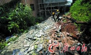 8歲小候鳥廣州探爸爸魂斷危墻下 父親仍在昏迷中