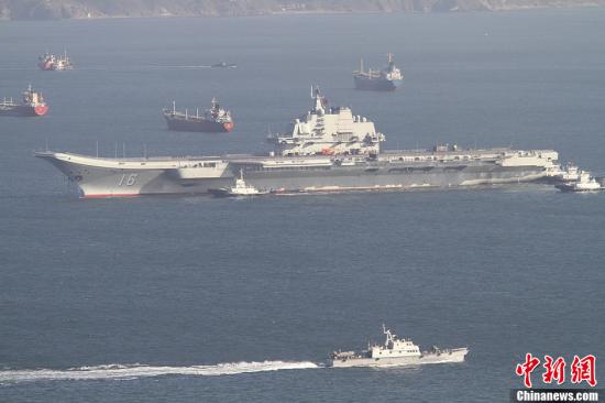 遼寧艦三度出海：艦載機試飛，測試母艦系統(tǒng)