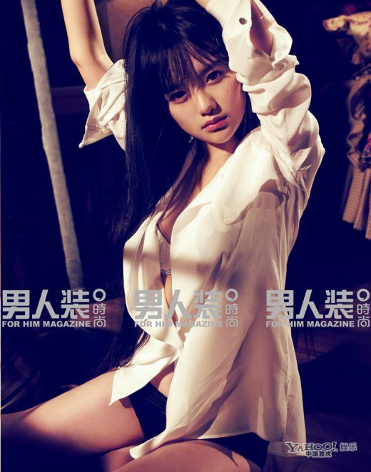南笙妹妹變欲女惹爭(zhēng)議 圖揭女星重口味《男人裝》封面