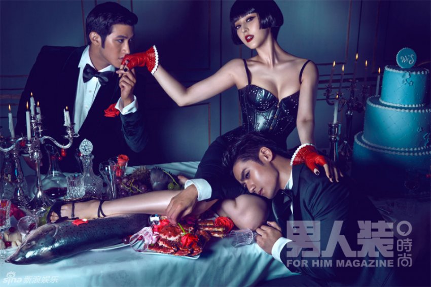 南笙妹妹變欲女惹爭(zhēng)議 圖揭女星重口味《男人裝》封面