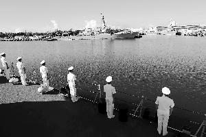 中國(guó)海軍三艦抵珍珠港 中美七年來首次聯(lián)合軍演
