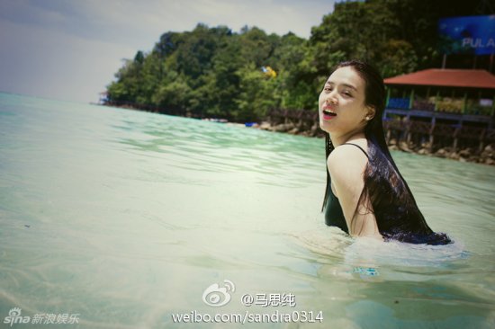 蔣雯麗外甥女馬思純海量清新寫(xiě)真 甜笑似蒼井優(yōu)(圖)