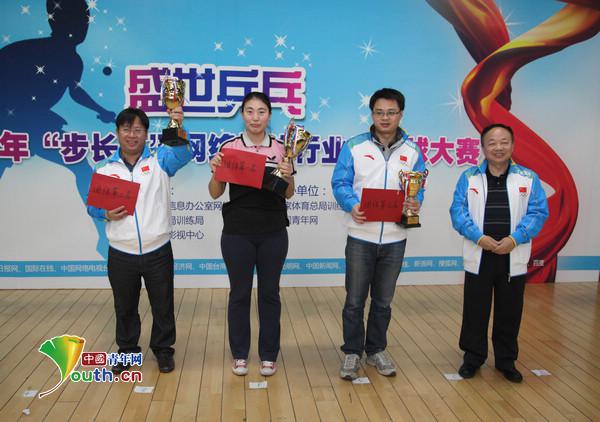 2013“盛世乒乓”網(wǎng)絡(luò)媒體行業(yè)乒乓球大賽閉幕