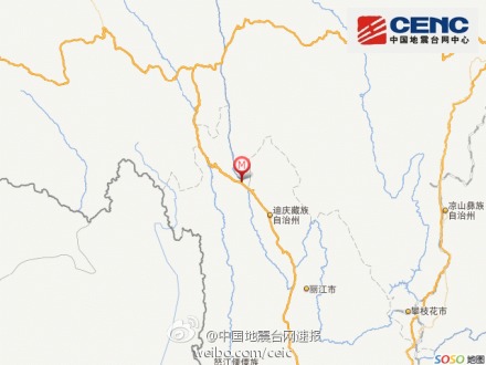 四川云南三縣交界發(fā)生3.2級地震 震源深度9千米