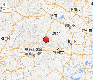 湖北省恩施土家族苗族自治州巴東縣發(fā)生5.1級(jí)地震