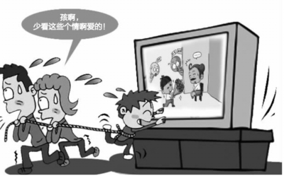武漢性早熟孩子九成查不出病因 專家：電視、網(wǎng)絡(luò)的恩恩愛愛有潛在影響