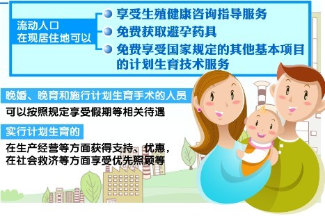 安徽省出臺新規(guī)：流動人口就地享受計生公共服務(wù)
