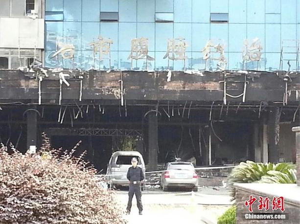 湖北黃石市二醫(yī)院住院部發(fā)生火災(zāi) 已有4人死亡