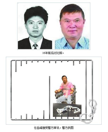 殺人犯逃亡16年成客座教授 押解途中不忘談業(yè)務(wù)