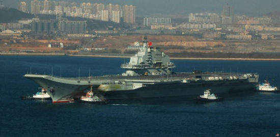 中國航母平臺(tái)第六次海試歸來 歷時(shí)9天