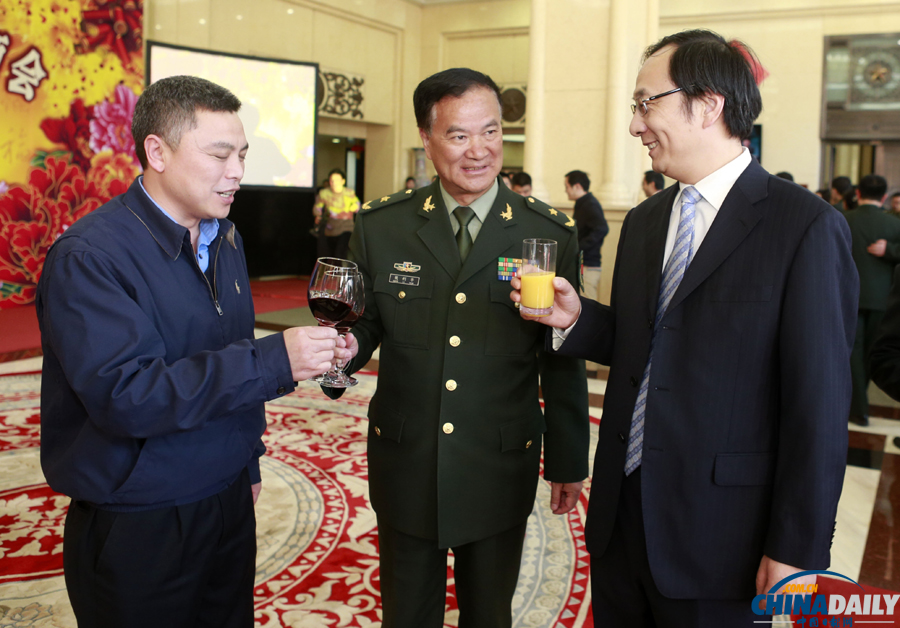 國防部新聞事務(wù)局舉辦迎春酒會