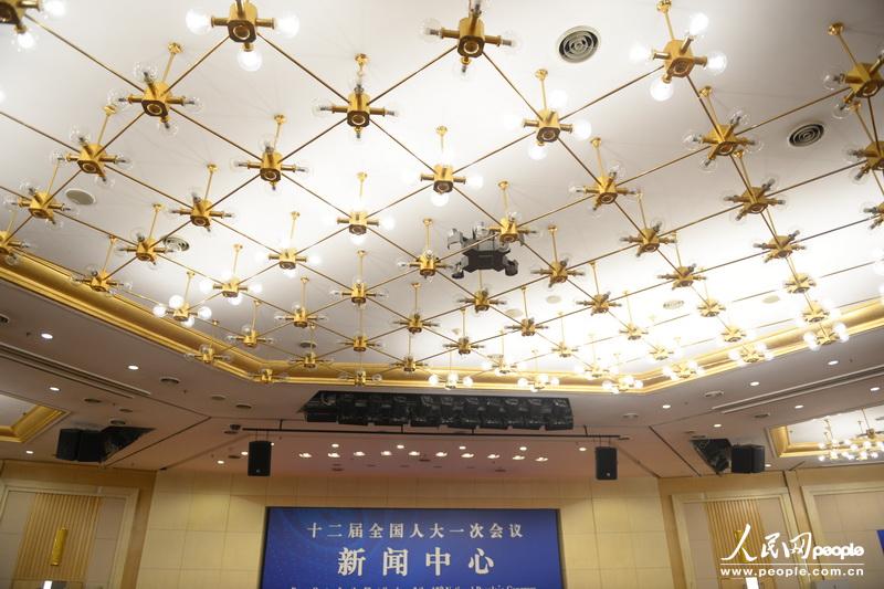 高清：全國兩會(huì)新聞中心正式啟用
