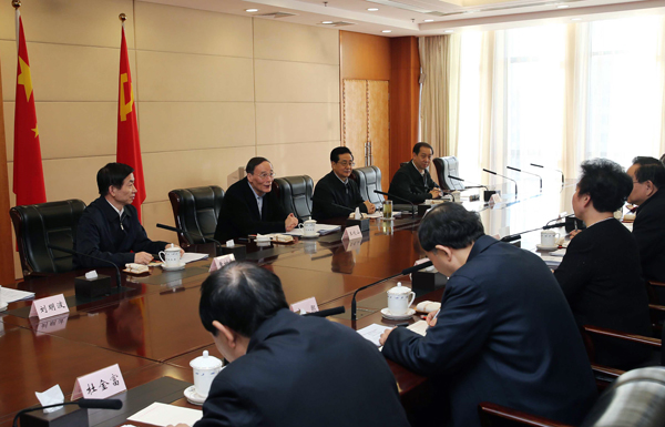 王岐山強(qiáng)調(diào):派駐機(jī)構(gòu)要強(qiáng)化監(jiān)督執(zhí)紀(jì) 提高履職能力