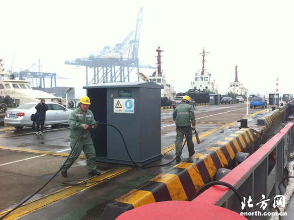 天津港“油改電” 年減排二氧化碳3.37萬噸