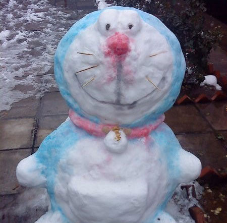 下雪啦！看看堆雪人的N種方法