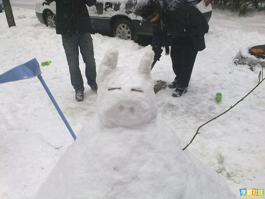 下雪啦！看看堆雪人的N種方法