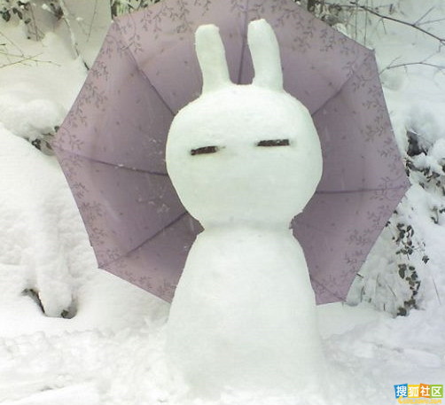 下雪啦！看看堆雪人的N種方法