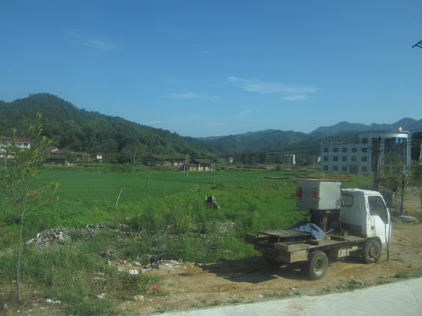 資溪處處是風(fēng)景 大巴車(chē)上隨拍
