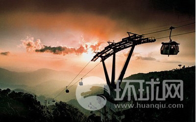 以刺激為樂 盤點全球五大最具挑戰(zhàn)的索道（圖）