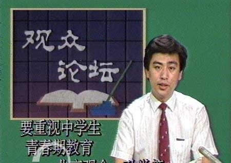 趙忠祥羅京白巖松 央視主播年輕照曝光！