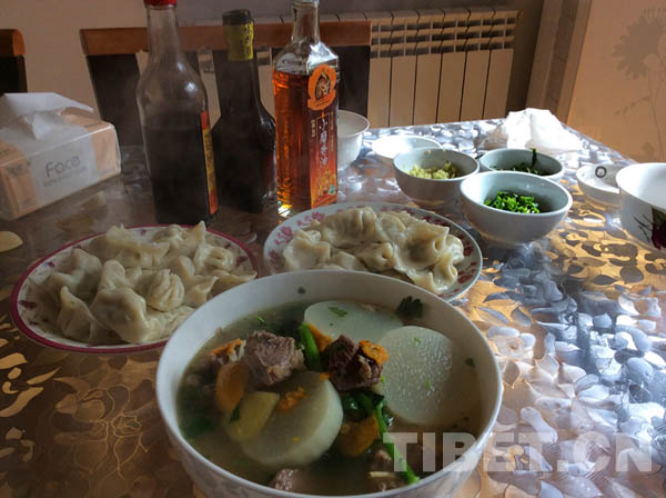 冬至時節(jié)拉薩人吃羊肉討“好兆頭”
