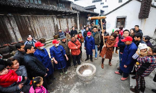 江南古鎮(zhèn)傳統(tǒng)民俗文化迎新春