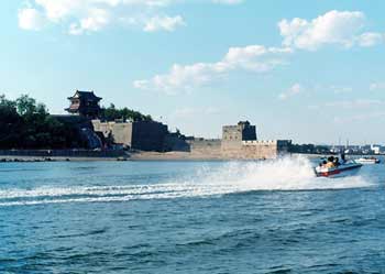 Lao Longtou, where the Great Wall of China starts. 