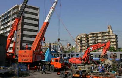 Japan's train detrailment reaches 95; may rise further