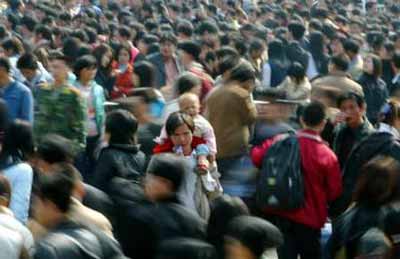 Spring festival traffic peak