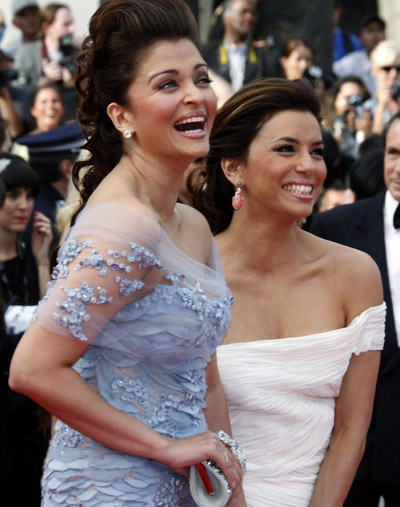Aishwarya Rai arrives for opening ceremony of 63rd Cannes Film Festival