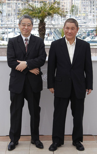 Takeshi Kitano at photocall for the film