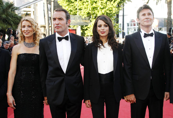 The screening of the film 'The Artist' in competition at the 64th Cannes Film Festival