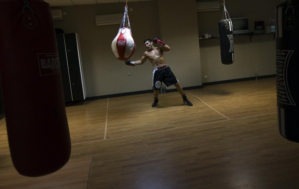 A peek into boxer Martinez's training day