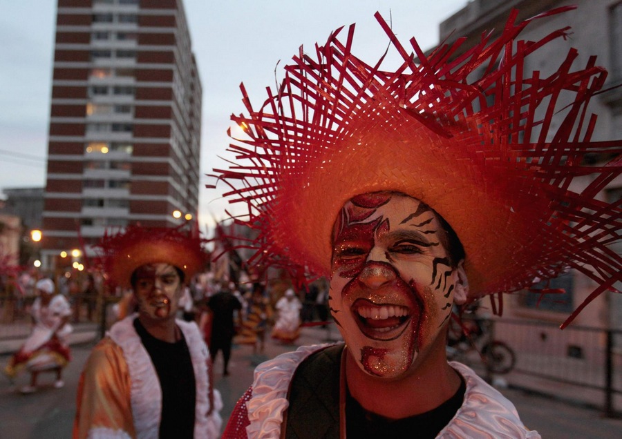 Uruguayan carnival in Montevideo Uruguayan carnival in Montevideo