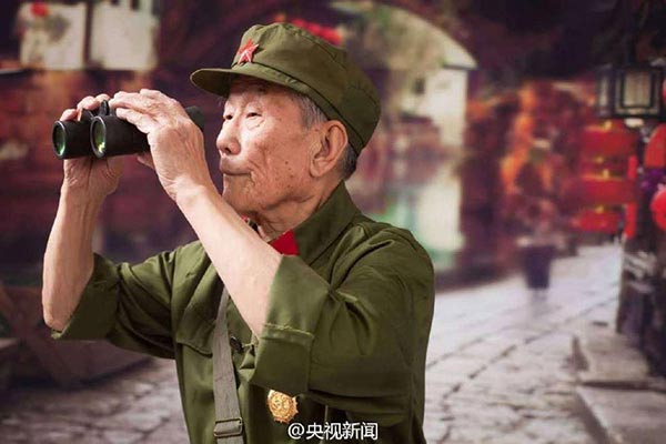 96-year-old veteran becomes fashion icon