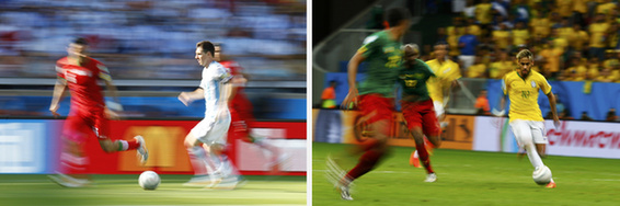 世界杯精彩的瞬間，驚人的巧合