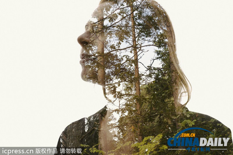 芬蘭藝術家以絕美創(chuàng)意照片展現和諧“人與自然”