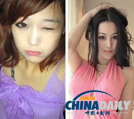 柳巖李小璐楊冪　女星整容前驚人對(duì)比照
