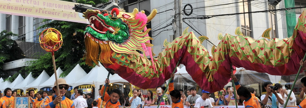 泰國慶祝素食節(jié)