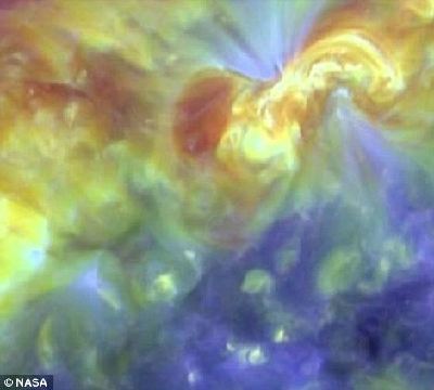 美國(guó)航空航天局公布新衛(wèi)星拍攝的驚人太陽(yáng)照片