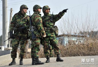高清組圖：韓美開始舉行聯(lián)合軍事演習