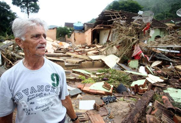 巴西暴雨造成死亡人數(shù)升至611人