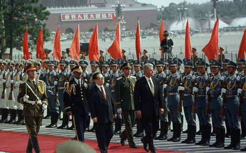 圖說中美領(lǐng)導(dǎo)人歷次會(huì)晤及活動(dòng)